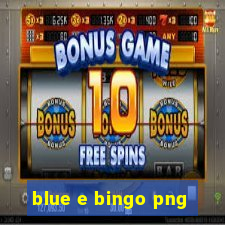 blue e bingo png